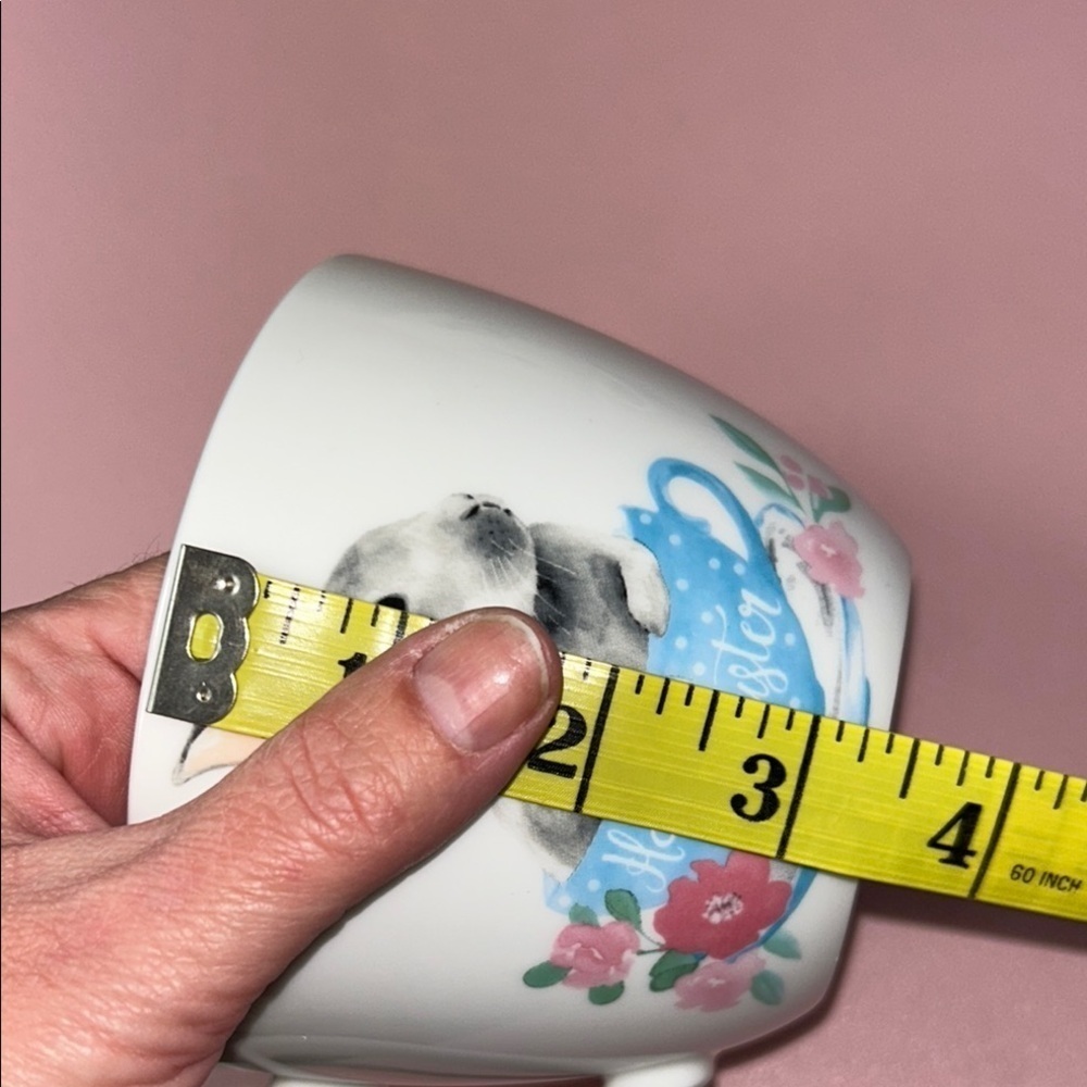 Portobello Bone China Floral Bunny Easter Mug - Picture 6 of 7